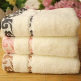 High quality pure cotton crepe - free jacquard Xiangyun thickening face towel - Show Gadgets